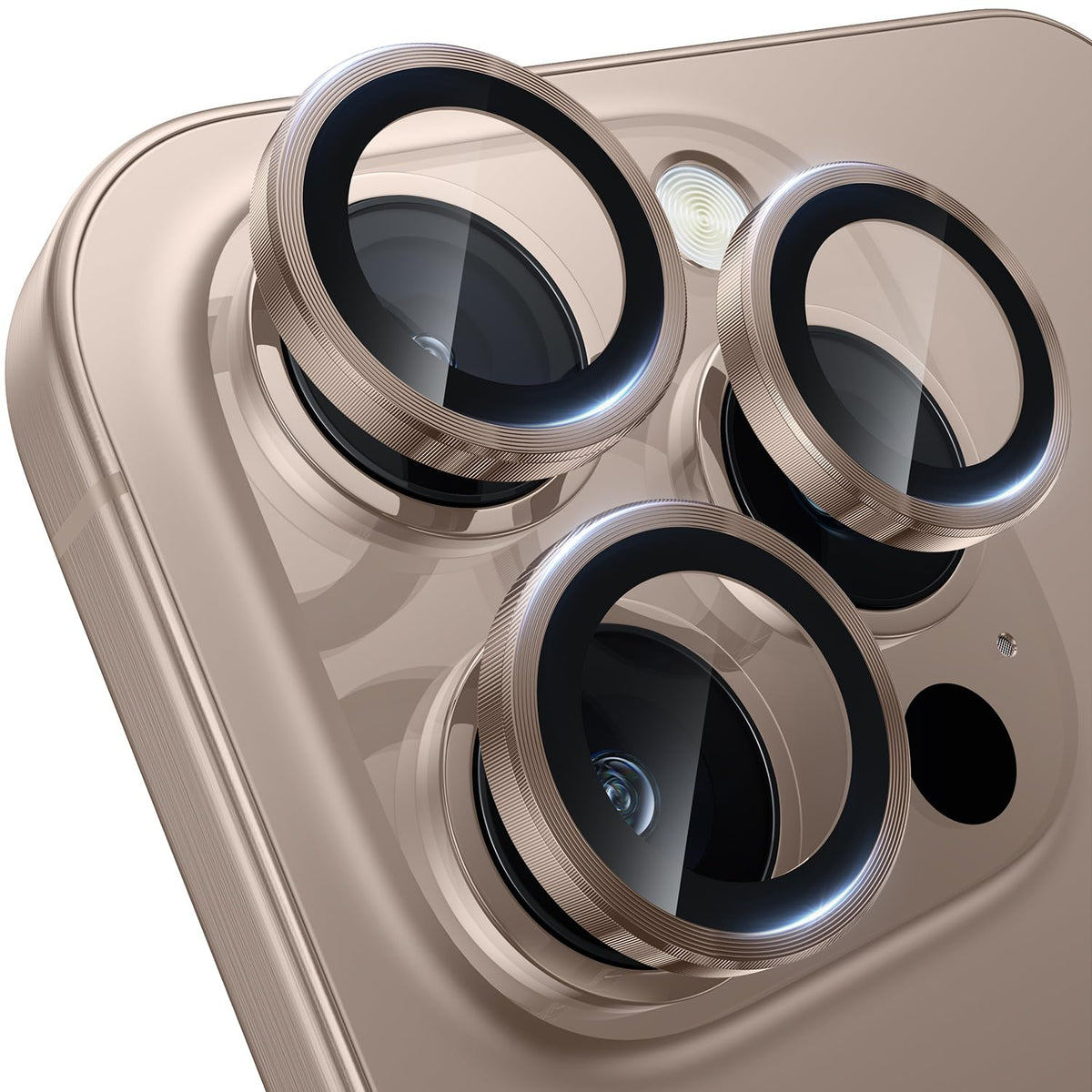 ARMORA camera lens protector full coverage option for iPhone