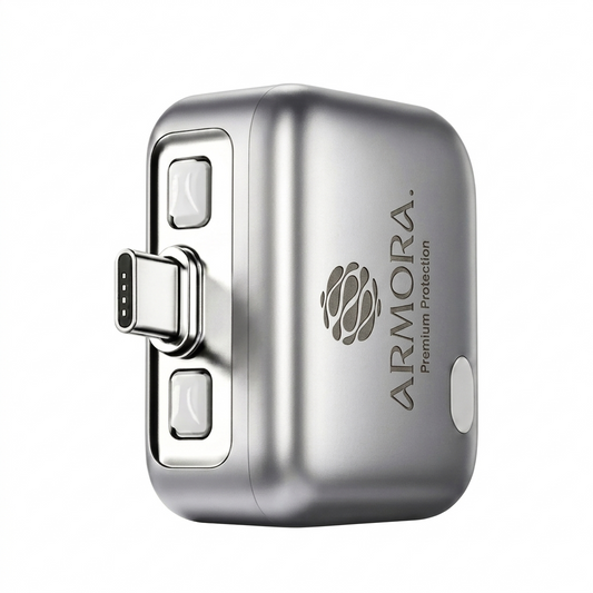 ARMORA 140W USB-C charger with AI smart auto-disconnect for iPhone and MacBook