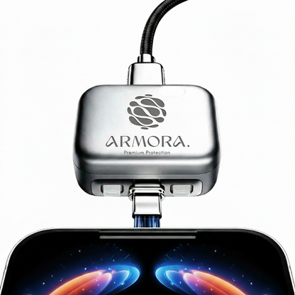 ARMORA 140W USB-C fast charger for iPhone and MacBook in Egypt