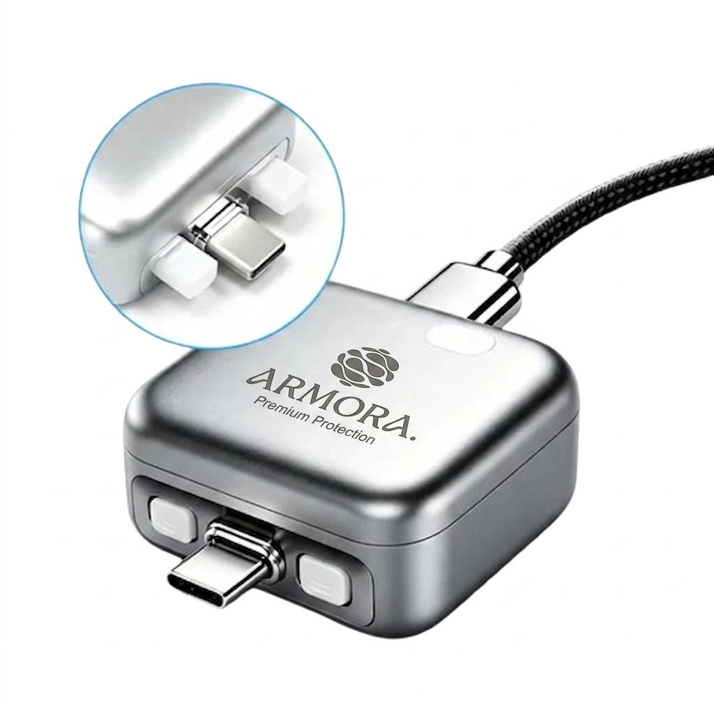 ARMORA 140W USB-C GaN charger for iPhone 18 Pro Max and 17 Pro Max