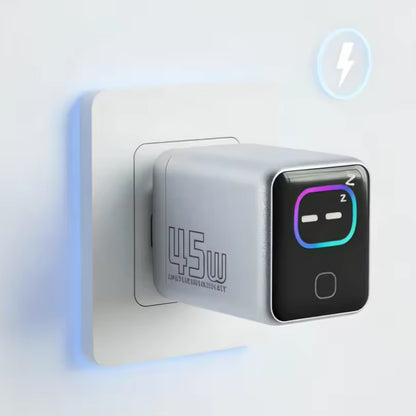 ARMORA 45W GaN charger runs cool with high energy efficiency